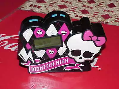 Monster High Love Alarm Clock Radio (50148) (Discontinued By Manufacturer) RARE • $10