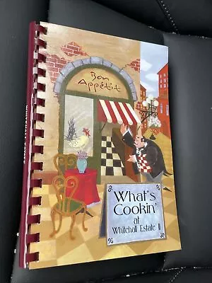 What’s Cookin At Whitehall Estate Cookbook Falmouth Cape Cod MA Massachusetts • $14.99