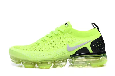 Nike Air VaporMax Flyknit 2 Men's Neon Green Sneakers • $153.99