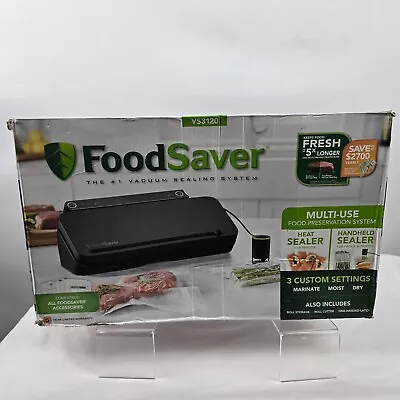 NIB FoodSaver Vacuum Sealing System With Handheld Sealer Attachment VS3120 • $60