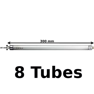 8 X 12 Inch/300mm 8 Watt UV Bulbs For Insect Fly Killers - Eazyzap Vermatiketc • £28.99