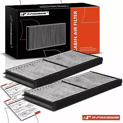 2Pcs Activated Carbon Cabin Air Filter For Mazda 2 2011 2012 2013 2014-2018 1.5L • $12.06