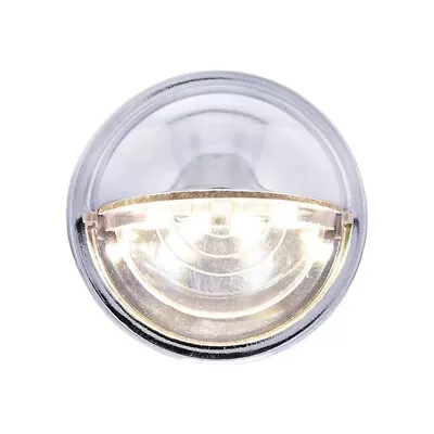 United Pacific 39995B 4 LED Rounded License Light 1 ½” White LED Light – 1 Unit • $11.95