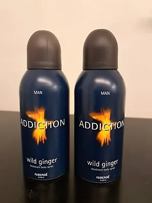 Vintage Addiction Wild Ginger Deodorant Body Spray X 2 • £50
