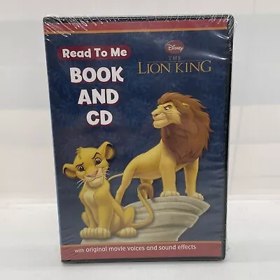 Disney The Lion King - Read To Me Book And CD Brand New & Sealed Free Postage • $11.99