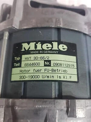 Miele Touchtronic Washer Machine Motor Type 30-66/2 Tell 6644600 NR0908112915 • $100