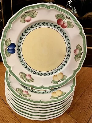 Villeroy Boch FRENCH GARDEN 6 3/4 Bread & Butter Plate Prunus Airum Plum Unused • $10