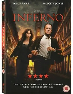 £2.08 • Buy Inferno DVD Action & Adventure (2017) Tom Hanks Quality Guaranteed Amazing Value