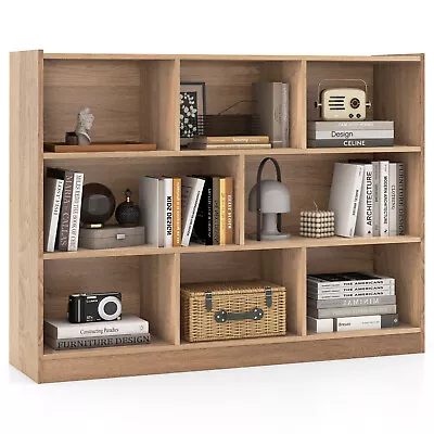 8Cube 3-Tier Open Bookshelf Display Shelf Cabinet Bookcase Toy Storage Organizer • $155.95