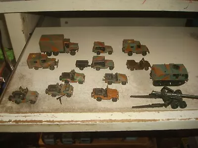 Roco Mini Tanks .  U.s. Vehicles.  Lot Of 14 • $35