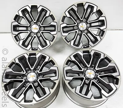 4 New Chevy Silverado Avalanche Factory OEM Satin Graph 18” Wheels Rims 84040796 • $995