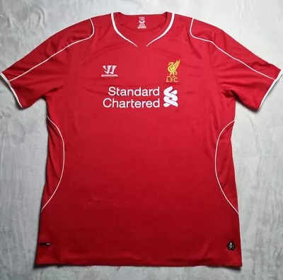 £19.95 • Buy Warrior Liverpool Home Football Shirt 2014/15 14 15 Adult Size 3XL