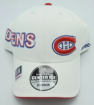 NHL Montreal Canadiens Reebok Adult Flex Fit Center Ice Collection Cap Hat NEW! • $34.99