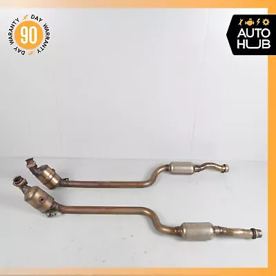 Mercedes W204 C300 E350 RWD Engine Exhaust Downpipe Left & Right Side Set OEM • $1162