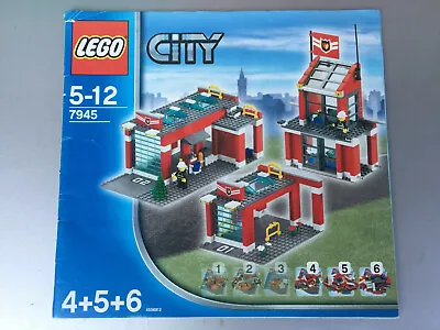 Lego Creator BOOK / MANUAL Rare 7945  CITY   2007 4+5+6 • $36.25