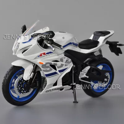 1:12 Diecast Motorcycle Model Toys Suzuki GSX-R1000 Sport Bike Miniature Replica • $10.50