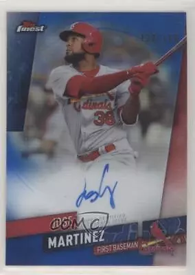 2019 Topps Finest Auto Blue Refractor /150 Jose Martinez #FA-JM Auto • $2.84