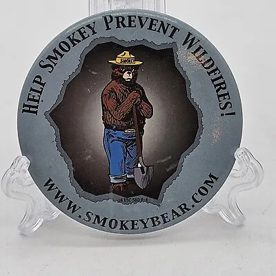 Vintage Button Pin Help Smokey The Bear Prevent Wildfires 2.75 Inches • $12.66