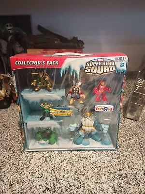 Marvel Super Hero Squad 6 Pack Toys R Us Exclusive Frost Giant Loki Thor Iron  • $30