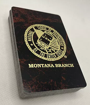 Playing Cards Montana Branch Nat’l League Of Postmasters United States Gemaco • $5.89