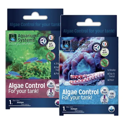 Aquarium Systems Algae Control Program Nano - Marine (Up To 75ltrs) Fish Tank • £15.63