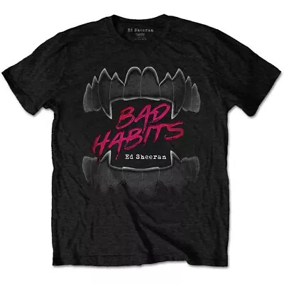 Ed Sheeran Bad Habits Official Tee T-Shirt Mens • £15.99