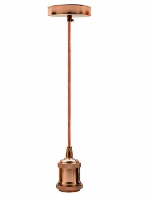£10.45 • Buy Vintage Light Fitting Ceiling Rose Fabric Cable Pendant Lamp Holder Accessories
