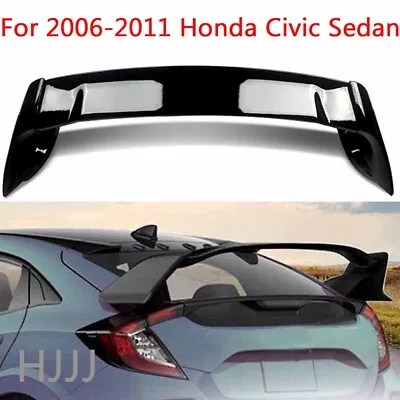 Rear Trunk Spoiler Wing Type-R Style For Honda Civic Sedan 2006-2011 4Dr • $79.77