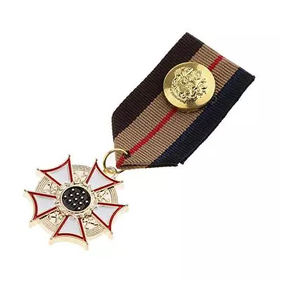 Medal Badge Brooch Pin Fancy Dress Cosplay Uniform Corsage  Style 3 • £3.23