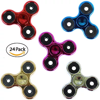 Wilcrest Fidget Hand Spinner Prime Quality - Metallic & Matt - Wholesale (24PK) • $24