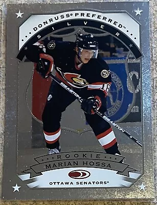 1997-98 Donruss Preferred “Silver Rookie” Marian Hossa (RC) #162 • $20