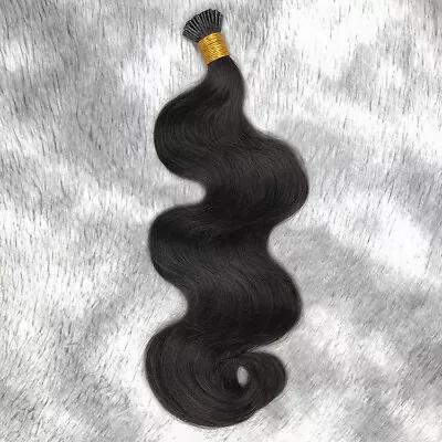 I Tip Human Hair Extension Body Wave Pre Bonded Stick I Tip Hair 100g 100pcs • $90