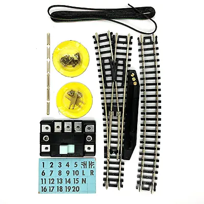 Atlas 2550 Left Remote Switch Code 80 Nickel Silver Snap Track N Scale • $15.99