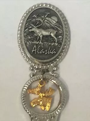 Vintage Souvenir Spoon US Collectible Alaska Moose • $3.99