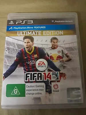 Fifa 14 Ultimate Edition Sony Playstation 3 PS3 Game W/manual Ex. Cond. • $6