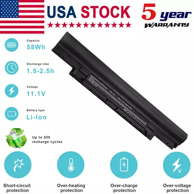 $19.21 • Buy 6 Cells Battery For Dell Latitude 3340 V131 2nd Generation Series 5MTD8 YFDF9