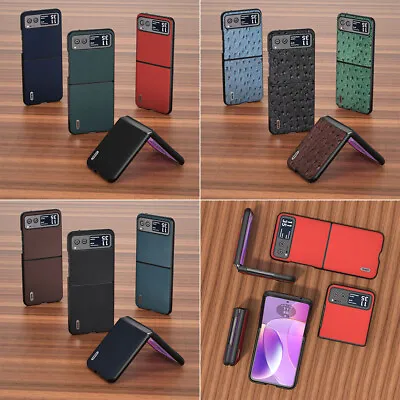 Business Simple Solid Color Shockproof Phone Case Cover For Motorola Razr 40 • $12.70