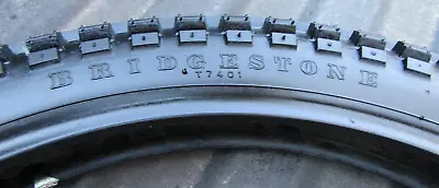 Bridgestone Trail Wing 5-A Nylon Tire 2.75 X 21  DOT  EN23 PAE155 Vintage Japan • $95