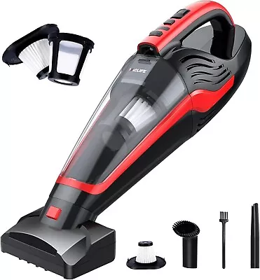 VacLife Handheld Vacuum For Pet Hair - Car Vacuum Cleaner Cordless Rechargeable • £49.99