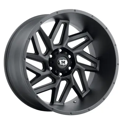 Vision Off-Road 20x9 Wheel Satin Black 361 Spyder 5x5 +10mm Aluminum Rim • $200.99