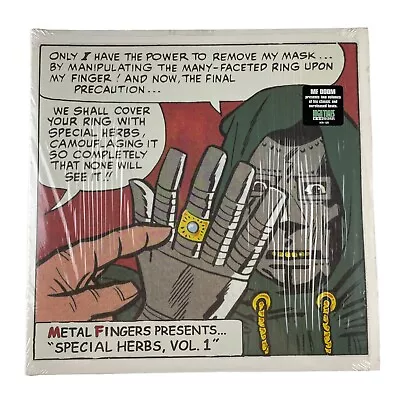 MF Doom Metal Fingers Presents... Special Herbs Vol. 1 Vinyl • $600