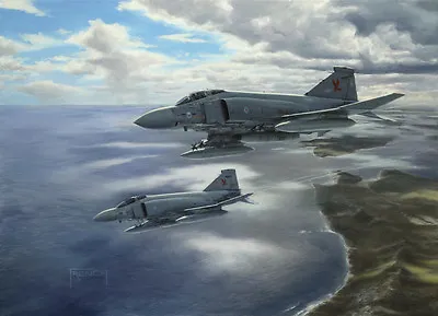£33.95 • Buy McDonnell Phantom FGR.2 23 Squadron Falkland Islands Aircraft Painting Art Print