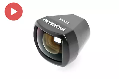 ⏯ Video! Voigtlander 21mm View Finder Black For Bessa From JAPAN - EXC • $139