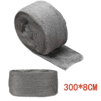 3M Steel Wire Wool Roll Grade 0000 Super Ultra Fine For Mice Closing Cleaning • £4.99