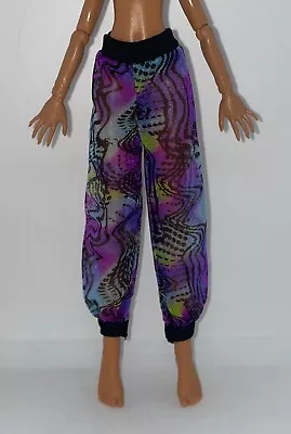 Monster High G3 Scare-adise Island Clawdeen Wolf Doll Outfit Purple Sheer Pants • $4.99