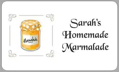 X21 Marmalade Jar Labels Multi-Use Jam Pot Labels For Homemade Preserves • £2.70