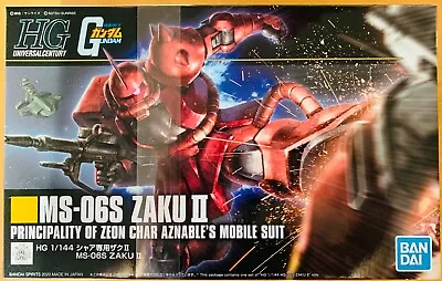 Bandai Hguc 1/144 Char Aznable's Ms-06s Zaku Ii New • $12