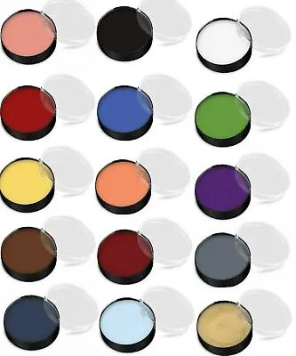 Mehron Makeup Color Cup Foundation Creme Clown Mardigras Color Halloween Choose! • $6.95