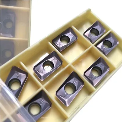 10pcs APMT1604PDER-M2 LF6018 CNC Milling Carbide Inserts For Stainless Steel • $9.99