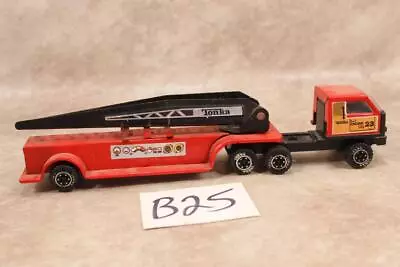 B25 Vintage Mini Tonka Fire Engine Hook And Ladder Pressed Steel Toy Truck • $14.99